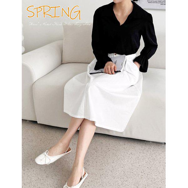 レディース ピンタック Aライン ロングスカート スカート プリーツスカート フレアスカート スカート DJW-SKL-SKQQ0869-レモン