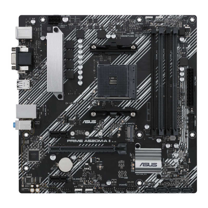ASUS エイスース　マザーボード ［MicroATX］　PRIME/A520M-A/2