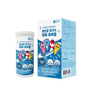 [職人技エブリデー]子供乳酸菌ドクターチュアブル1,000mg x 30錠