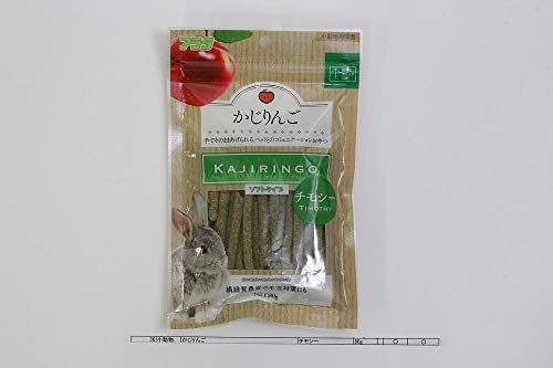 （まとめ買い）アラタ かじりんご チモシー 80g 【×10】