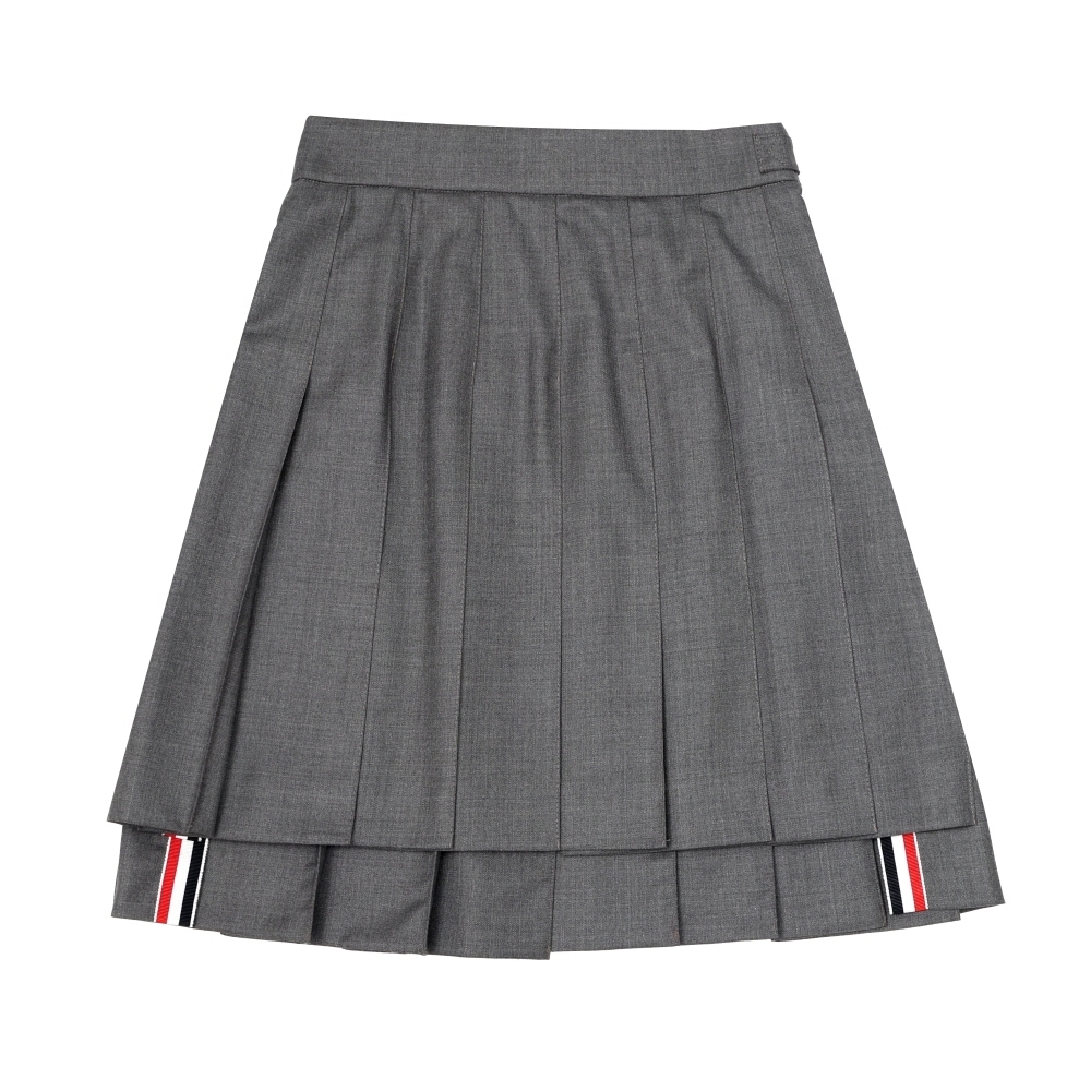 トム　ブラウン トゥイール プリーツ テニス ミニ スカート 女性 FGC402V 00626 035