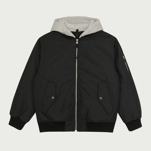 행텐틴즈 후드 디테처블 MA 1 점퍼 100 14540 010 802 41 _P409367636