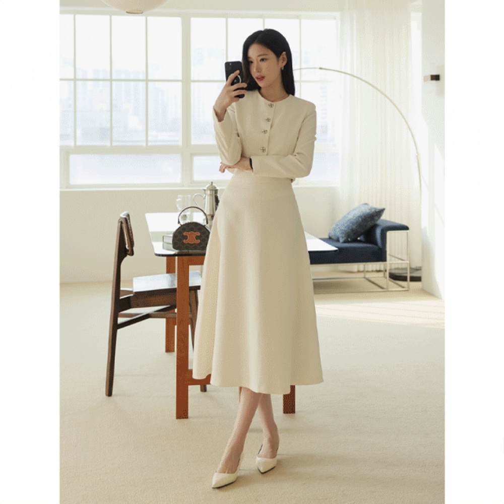 クリック＆ファニー ヘルナ ツイードジャケット[S,M,Lサイズ]