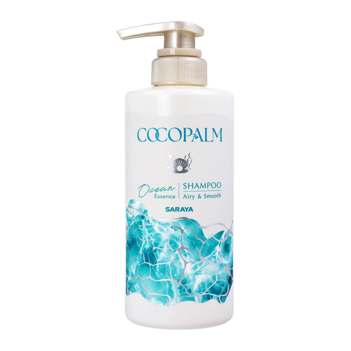 ヘアシャンプー ココパーム オーシャンエッセンスシャンプー 天然精油100％ ラベンダー&シダーウッド 本体 450mL X5本