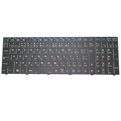 ノートパソコンのキーボード互換 Epson Endeavor JL1000 NL1000E 日本語 JP JA 黒バックライトなし