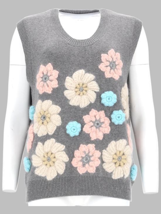 GANNI Women Vests A1070253 920 GREY