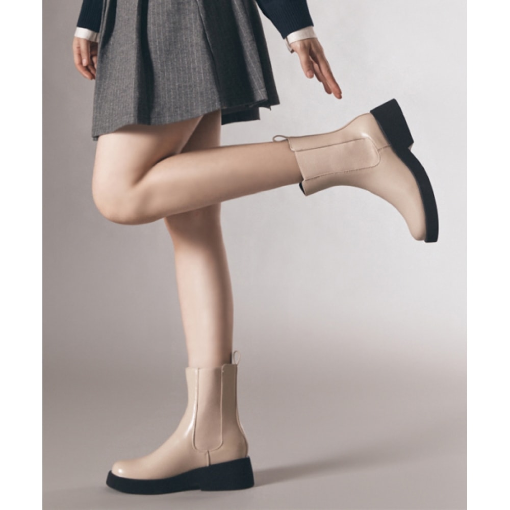 ショップオープンプラットフォームラウンドトゥチェルシーブーツ 5.0 HPWXAEFT06