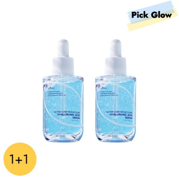 【正規品1+1】超低分子 ヒアルロン酸 セラム 50ml +50ml 保湿 インナードライ 乾燥肌 化粧水 化粧水 美容液 化粧水セット 乳液 スプスプちゃんねる pick