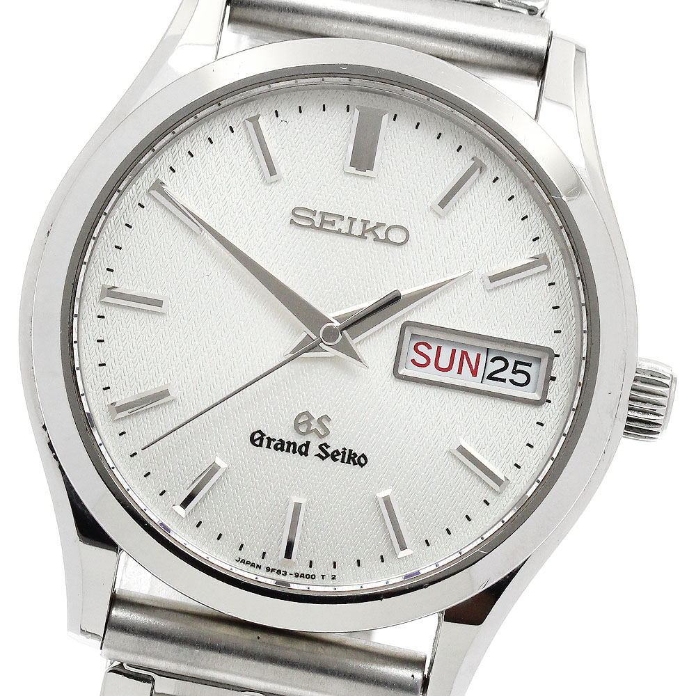 セイコー SEIKO SBGT001/9F83-9A00 グランドセイコー デイデイト クォーツ メンズ _904595【中古】