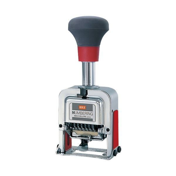 (まとめ）ナンバリング スタンプ 6桁7様式 A字体(×3セット)