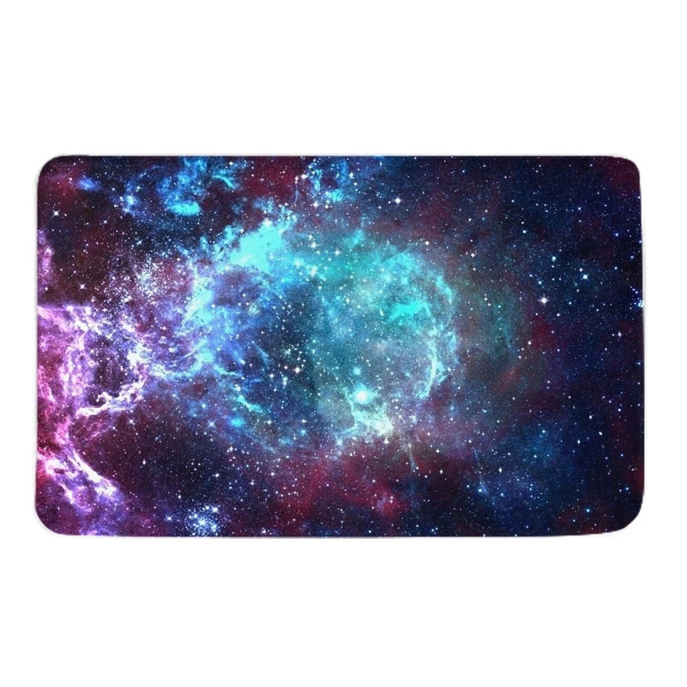 カーペット 2031.5in 星空-空-ギャラクシー-黒 お手入れが簡単 ノンスリップ 耐久性 5,262円