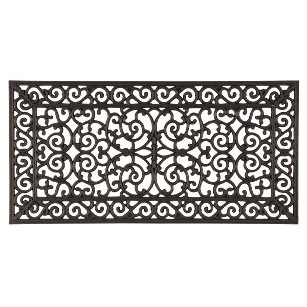 屋外用 玄関マット ドアマット 約60×120cm 大型 ラバーマット 玄関 エントランス 入口