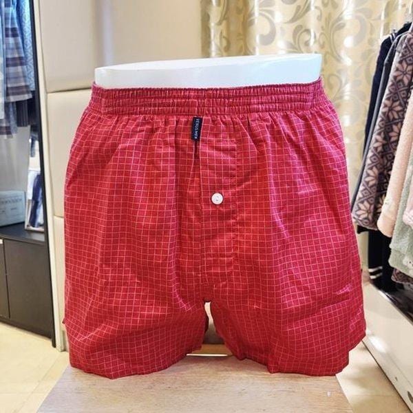 VMP1956M_綿モダール細かいチェック柄メンズマン trunk