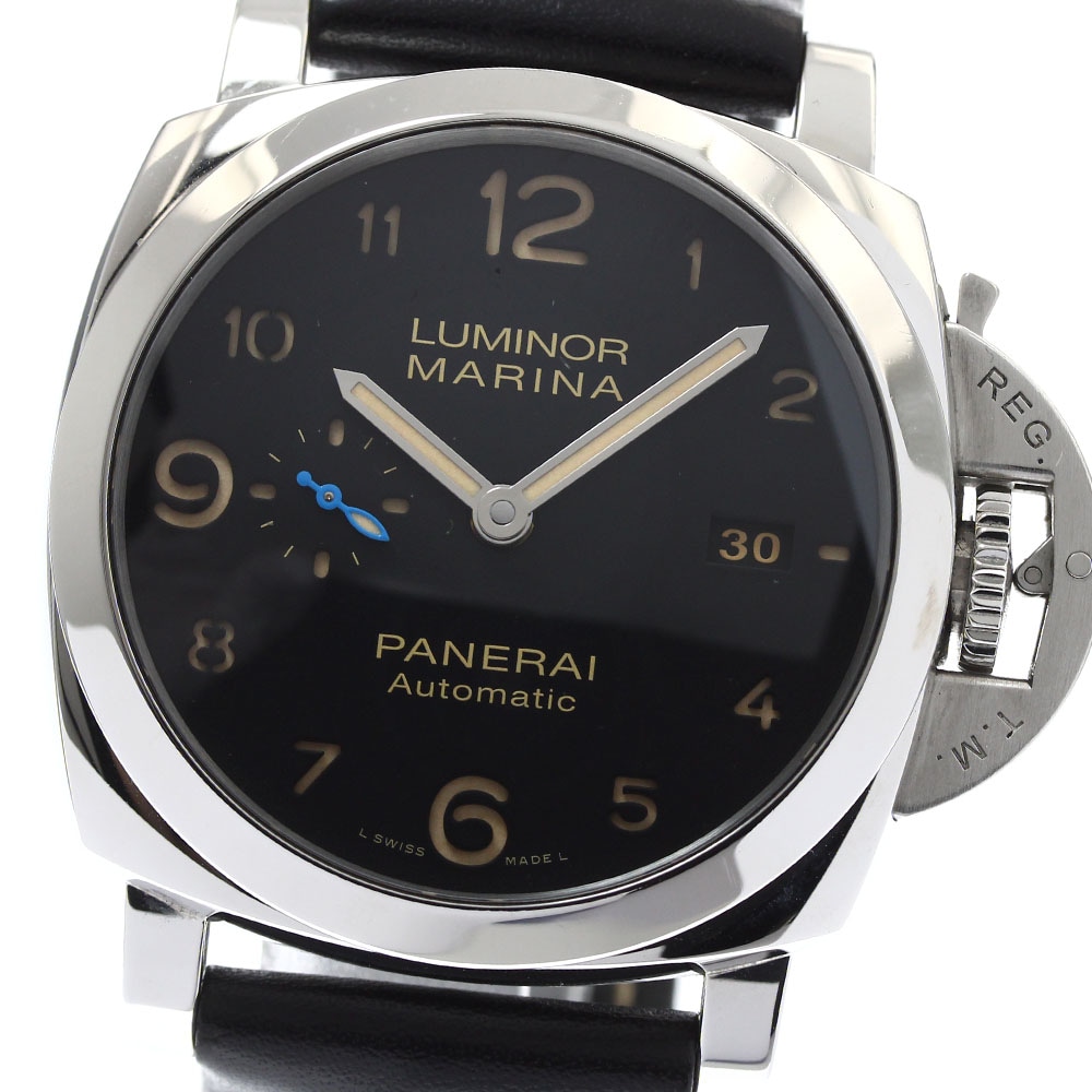 パネライ PANERAI PAM01359 ルミノール マリーナ 1950 3DAYS アッチャイオ 自動巻き メンズ 良品 箱付き_900222【中古】