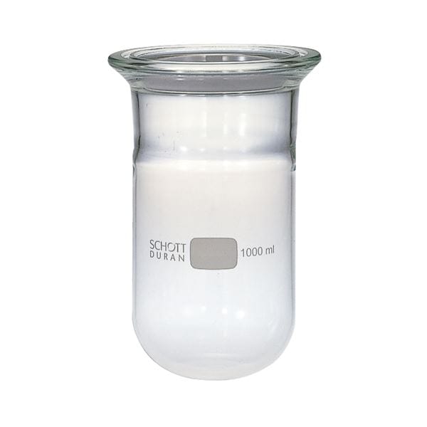 (柴田科学)セパラブルフラスコ 円筒形 バンド式（SCHOTTタイプ） 100mm 2L 005550-2000