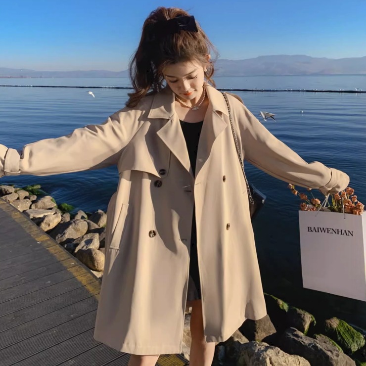 アウター コート トレンチコート ミディアム丈 袖あり 長袖 Vネック 襟付き プリーツ ウエストマーク ウエストリボン 切り替えデザイン ポケット 前開き かわいい 大人可愛い きれいめ カジュアル