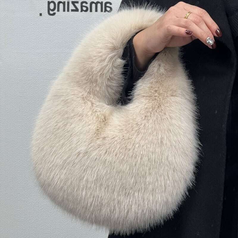 ファーバッグ ハンドバッグ 全11色 ボリュームファー ふわふわ もこもこ エコファー 大人可愛い ママコーデ 韓国 オルチャン 人気 トレンド 新作 20代 30代 40代 バッグ 鞄