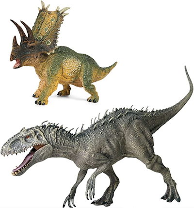 恐竜フィギュア 緑色 口が開く 恐竜フィギュア 緑色 口が開く