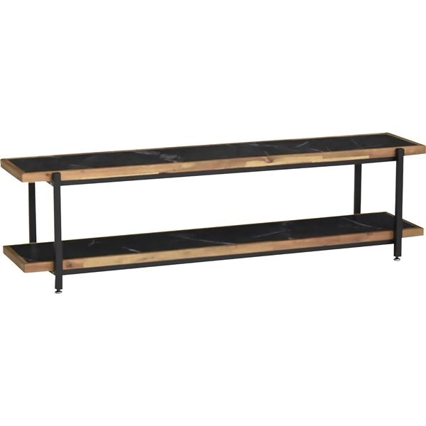 ローボード 幅約150cm DGY ダークグレー 組立品