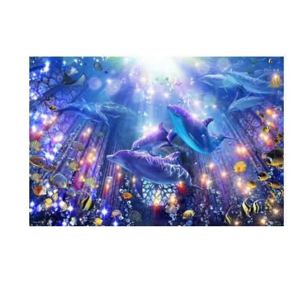 やのまん1000ピースジグソーパズル 10-1467 ラッセン アクアティックコングリゲーション 50× 75cm