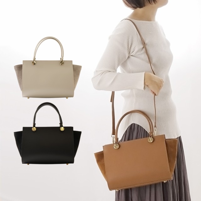 MARCO BIANCHINI マルコビアンキーニ 2way レディース レザー 手提げ ショルダーバッグ バッグ ポシェット 鞄 【1354】