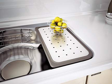 [40666388・ミズキリプレートZT]タカラスタンダード キッチン シンクまわり小物 水切りプレ