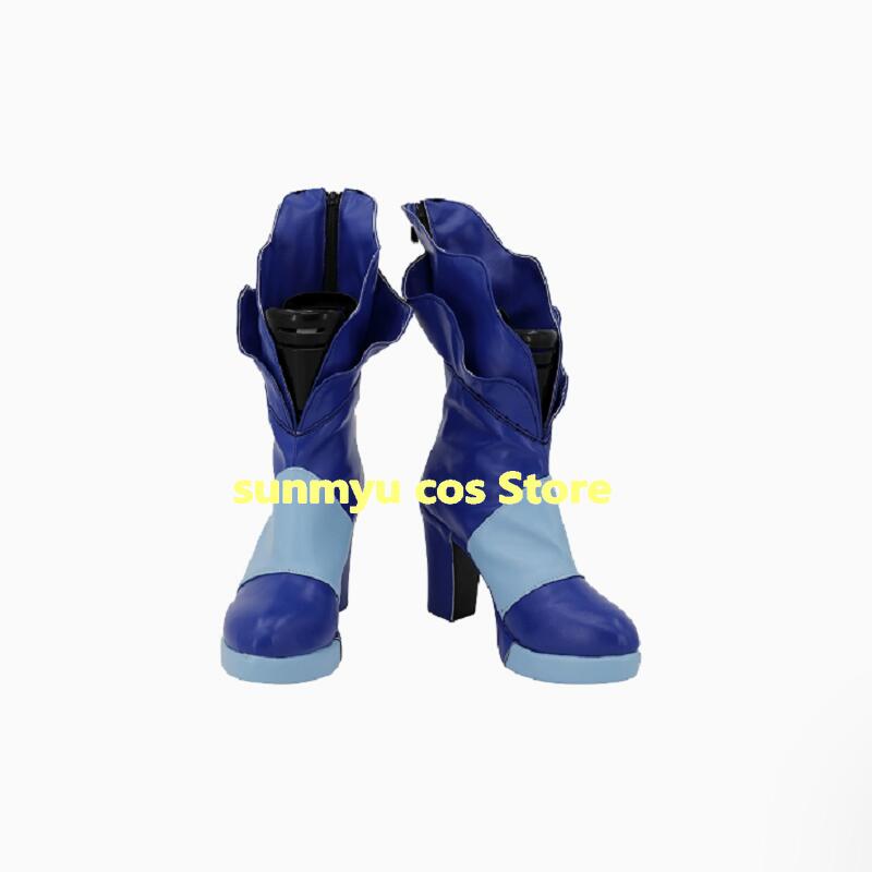 Yes！プリキュア5 GoGo！水無月 かれん キュアアクア コスプレ靴 ブーツ