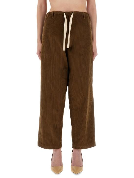 MOSCHINO Women Straight Pants 03438220 0095 BROWN