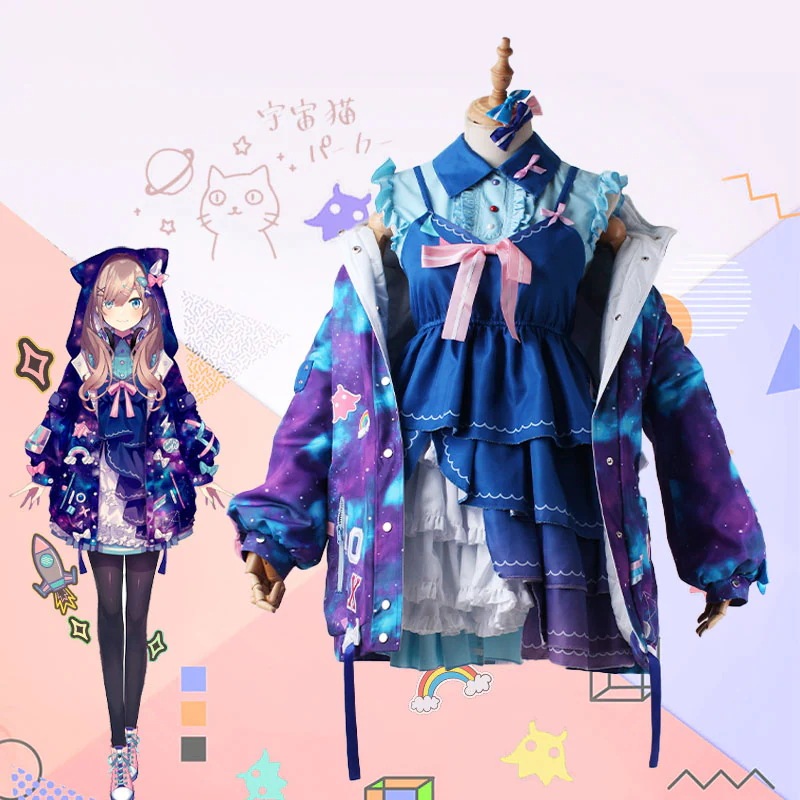 バーチャル　YouTuber　VTuber　鈴原るる　コスプレ　衣装