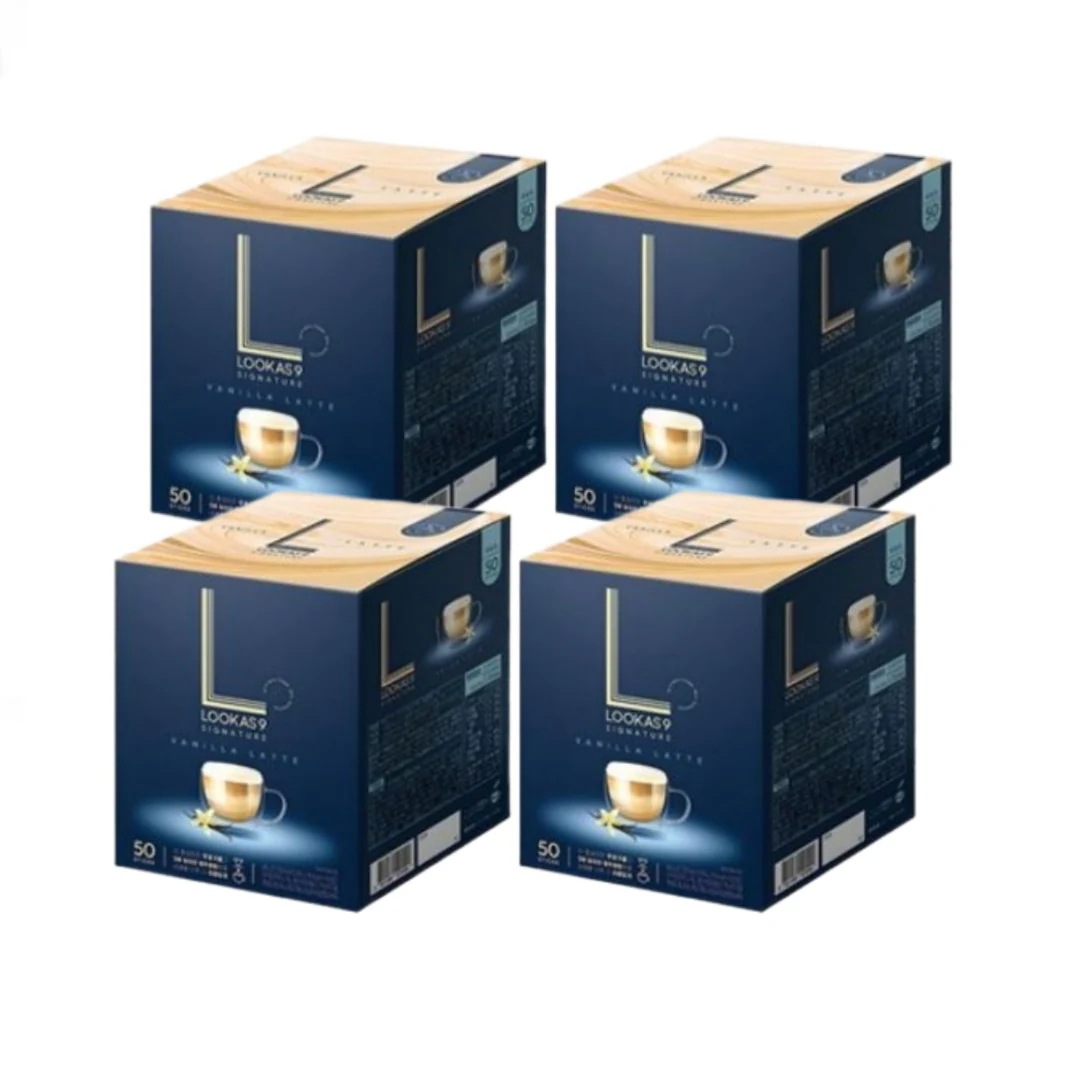 ルーカスナイン シグネチャーバニララテ50T 4個