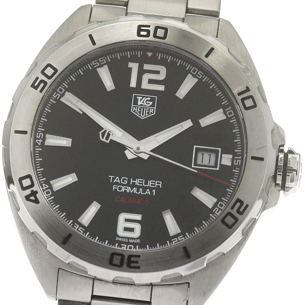 タグホイヤー TAG HEUER WAZ2113 フォーミュラー1 キャリバー5 デイト 自動巻き メンズ _866218【中古】