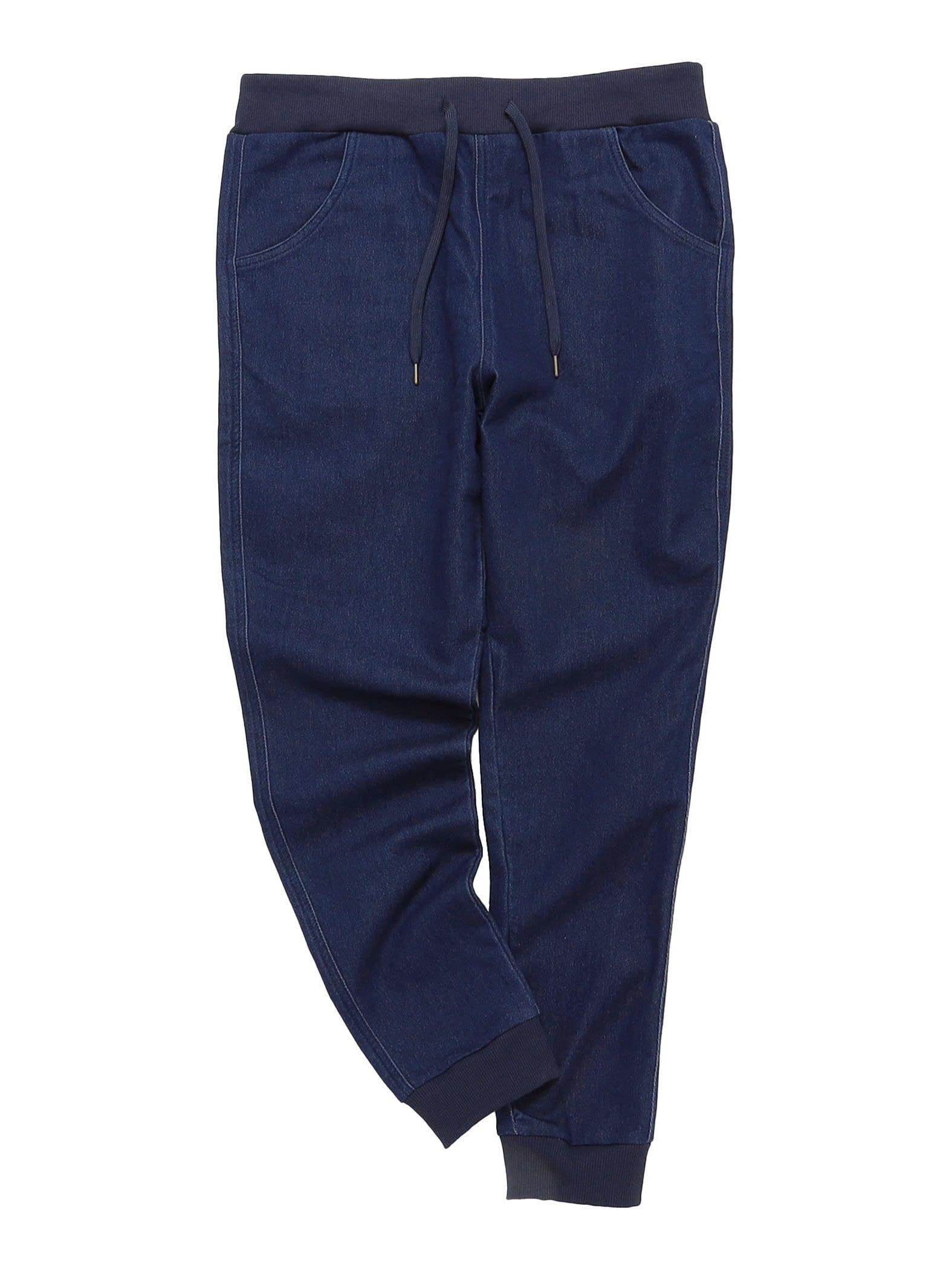 [シップスカラーズ] SHIPS Colors パンツ 手洗い可能 ストレッチ リブ パンツ メンズ 213130093 ネイビー M