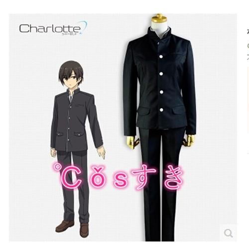 【即納】シャーロットCharlotte　乙坂 有宇 風 コスプレ衣装 演出服 変装 cosplay 仮装 二次会 イベント パーティー