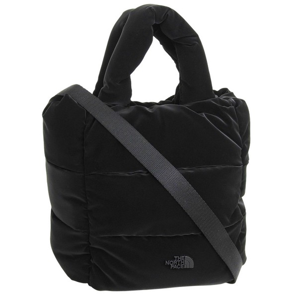 ノースフェイス バック レディース 2WAY ショルダーバッグ ブラック PLUMPY TOTE BAG MINI NN2PR68K-MBK THE NORTH FACE