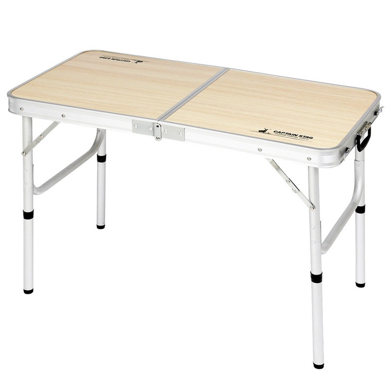 キャプテンスタッグ(CAPTAIN STAG) ジャストサイズ レジャーシートが入る トランクテーブル 90×45cm UC-529 【 レジャー用品 机 デスク アウトドア用品 折りたたみ キャンプ
