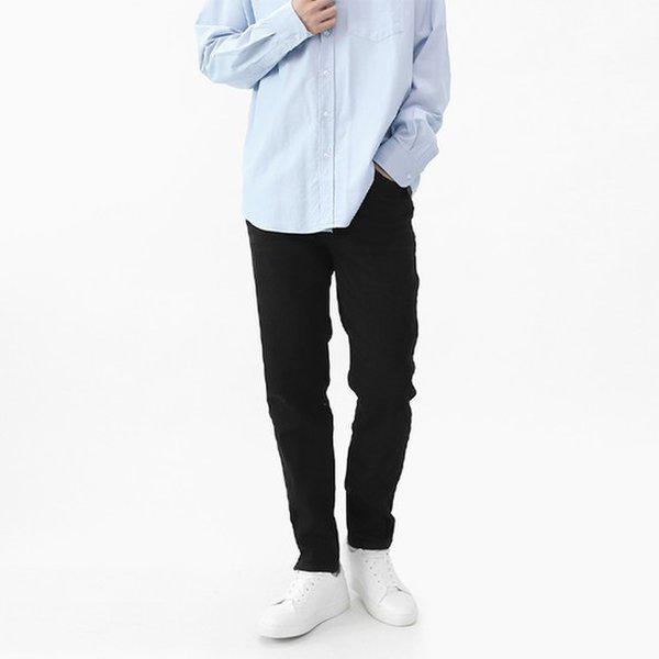 ジーンズ SIP026 1COLOR 男性 ブラックジーンズ スパン素材 セミストレート デニムパンツ