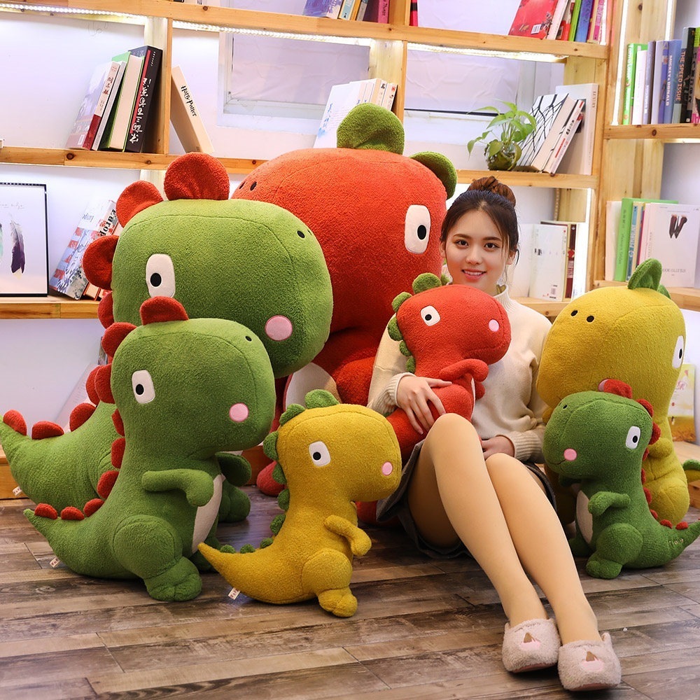 【90cm】 ぬいぐるみ 全3カラー 恐竜 抱き枕 クッション 子供 おもちゃ ギフト 動物 可愛い 彼女に ディノサウルス Dinosaurus ふわふわで癒される 柔らか 心地いい プレゼント c