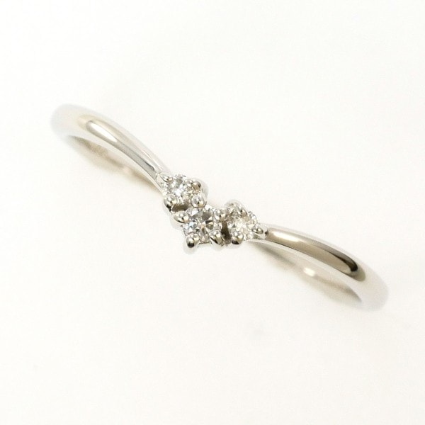 スカラベ PT950 リング 10号 ダイヤ 0.05 中古 14,454円