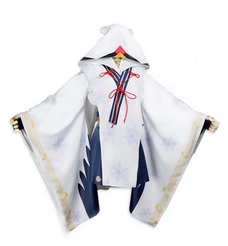 VOCALOID風 雪ミク 初音ミク Snow Miku 巫女 コスチューム 着物 コスプレ衣装（ウィッグ別売り）