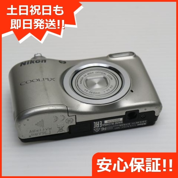美品 COOLPIX A10 シルバー コンデジ Nikon 102