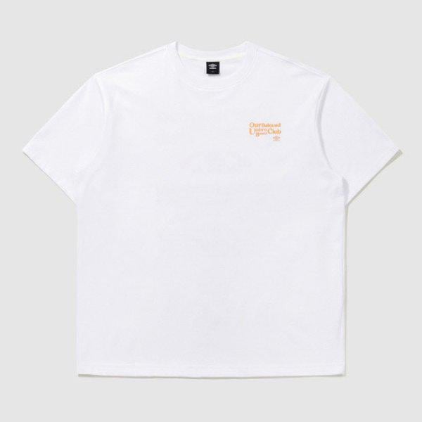 半袖Tシャツ TQT UQ221CRS55-WHT ビーチクラブ 背面グラフィック半袖Tシャツ / WHITE