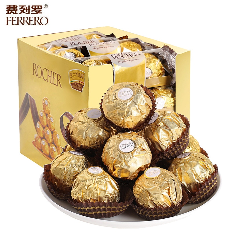 イタリア代レーロヘーゼルナッツチョコレート48粒キンサウェディングシュガーT 3*16本