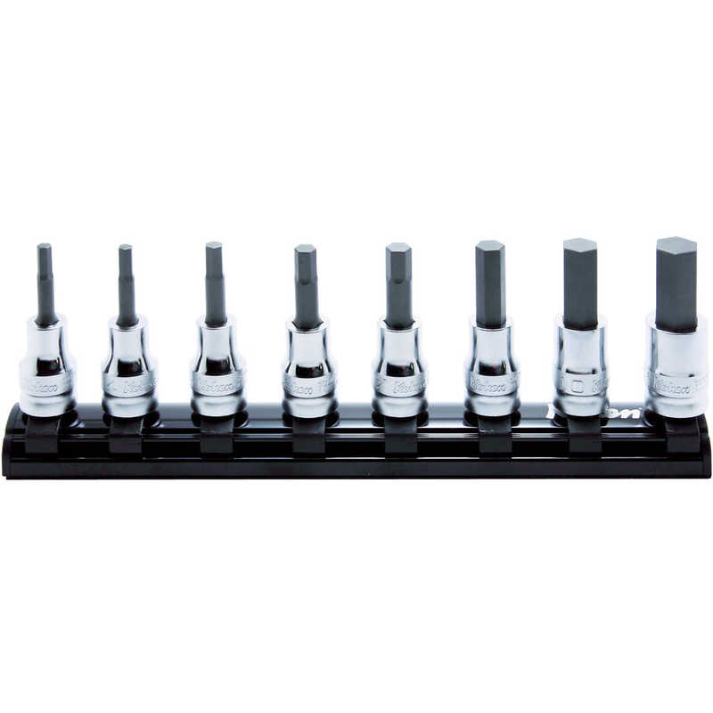 山下工業研究所　Z-EALヘックスビットソケットレールセット 8ヶ組　RS3010MZ8L50