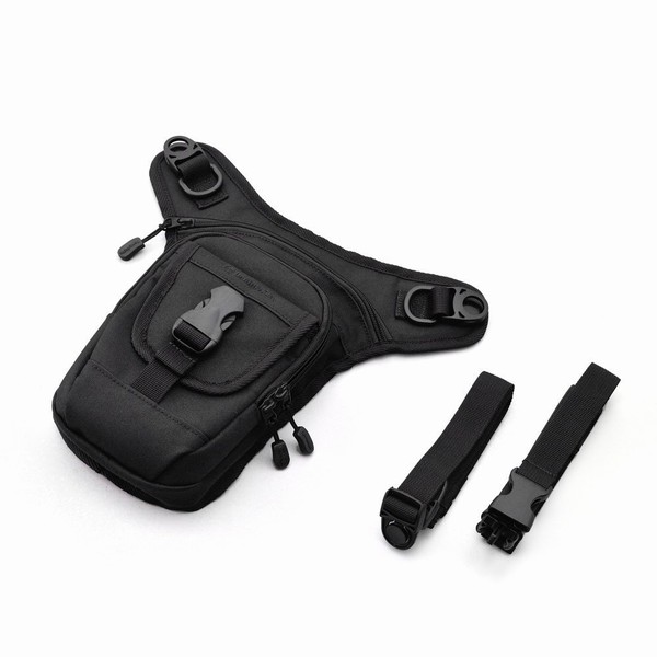 ツーリングバッグ Henly Begins ホルスターバッグ ポリエステル/ブラック D96490