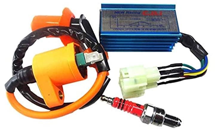 CDI 点火システム ホンダ ゴリラ モンキー HONDA レーシング パフォーマンス イグニッション コイル スパーク プラグ ３点 セット パワー(CDI コイル プラグ セット)