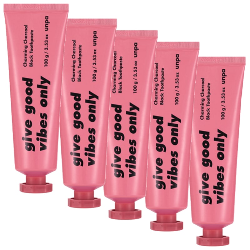 アンパ チャチャ歯磨き粉 ピンク エディション 100g*5個