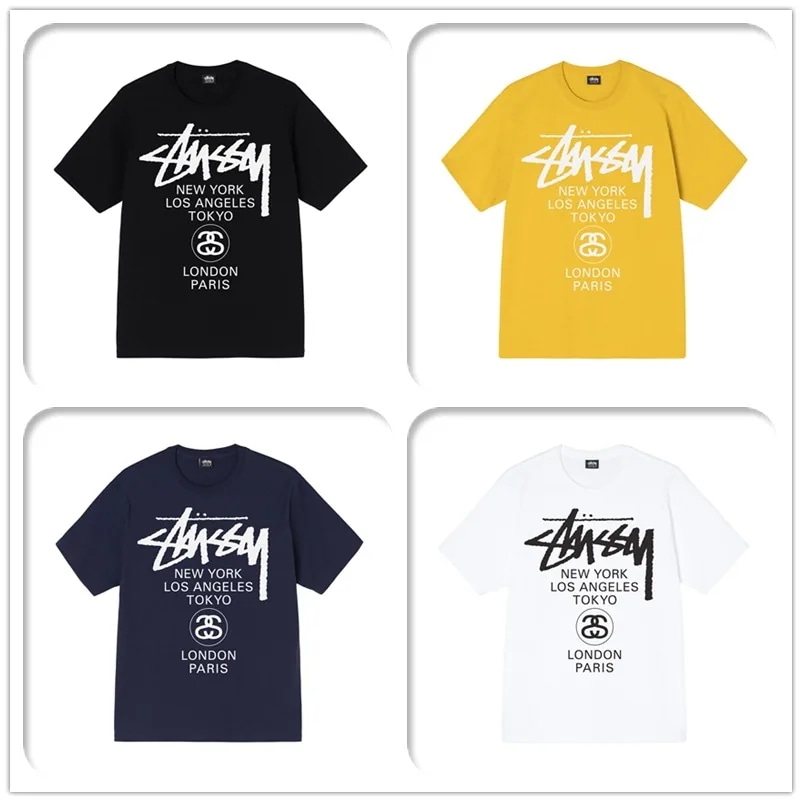STUSSY Tシャツ World Tour Tee メンズ 半袖(3903614)