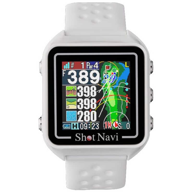 ショットナビ　腕時計型GPSゴルフナビ Shot Navi Beyond Lite Plus ホワイト　BeyondLitePlusWH