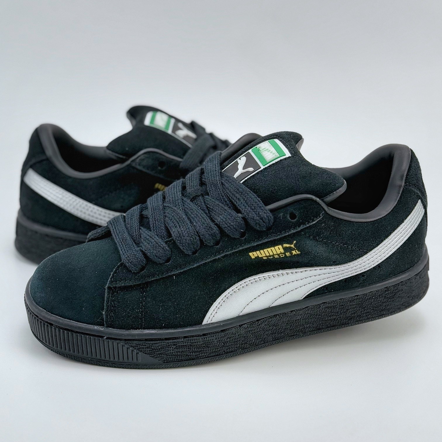 新品 プーマ Suede XL ブラック レディース スニーカー 【並行輸入品】