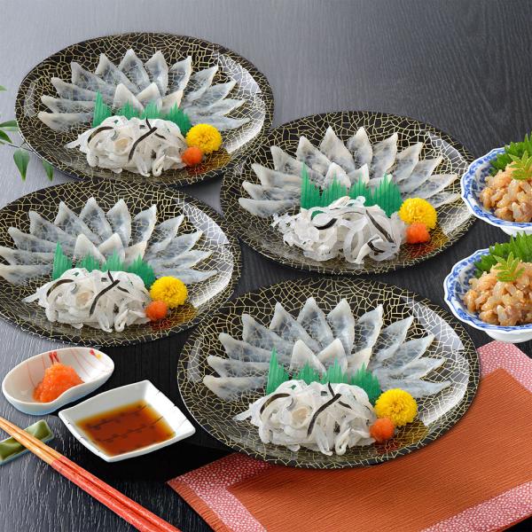 関とら本店 とらふく刺身 とらふく塩辛セット とらふぐ刺身15gx4 とらふぐ皮20gx4 とらふぐ塩辛60gx2 SISK